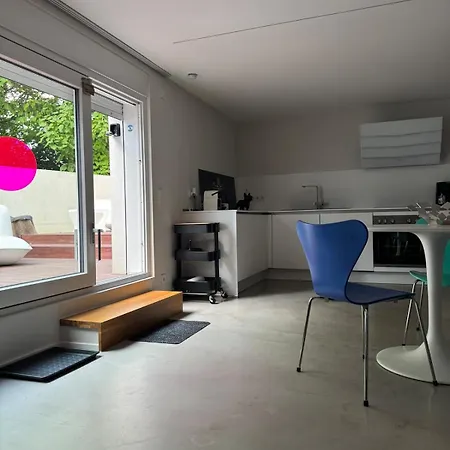 Apartmán Poolhaus Design-loft Mit Terrasse Am Park Paderborn