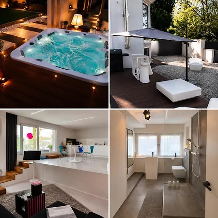 Poolhaus Design-loft Mit Terrasse Am Park Apartament *