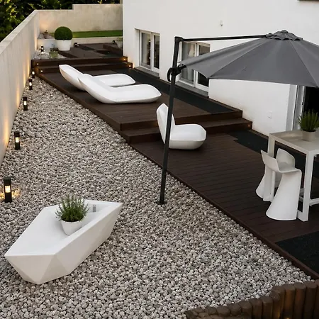 Apartman Poolhaus Design-loft Mit Terrasse Am Park Paderborn