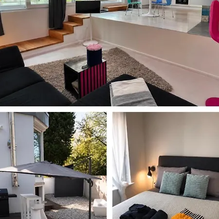 Poolhaus Design-loft Mit Terrasse Am Park Paderborn